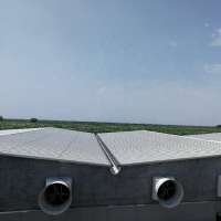 Steel Structure Fabrication Chicken Poultry Shed Used in PU/PIR Sandwich Panel